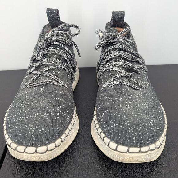 Brandblack Knit Mid Sneakers Vibram Sole Gray Speckle Men’s 7 (Frayed Lace) main image 6